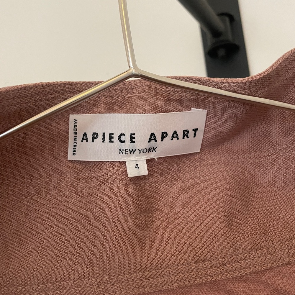 Apiece Apart Rosehip Wrap Midi Skirt